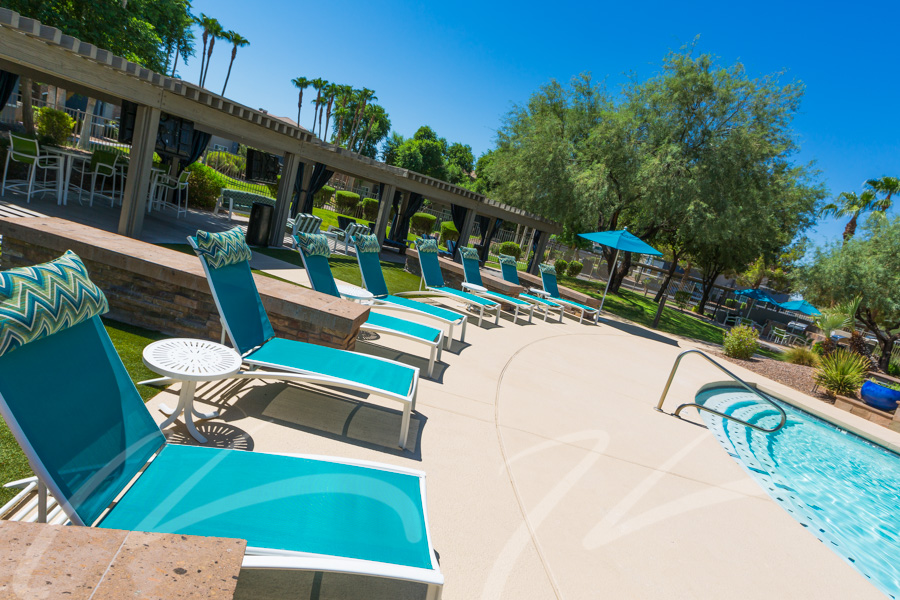 Cantera Apartment Fitness & Pool by Chad Ulam Interiors Chandler Arizona